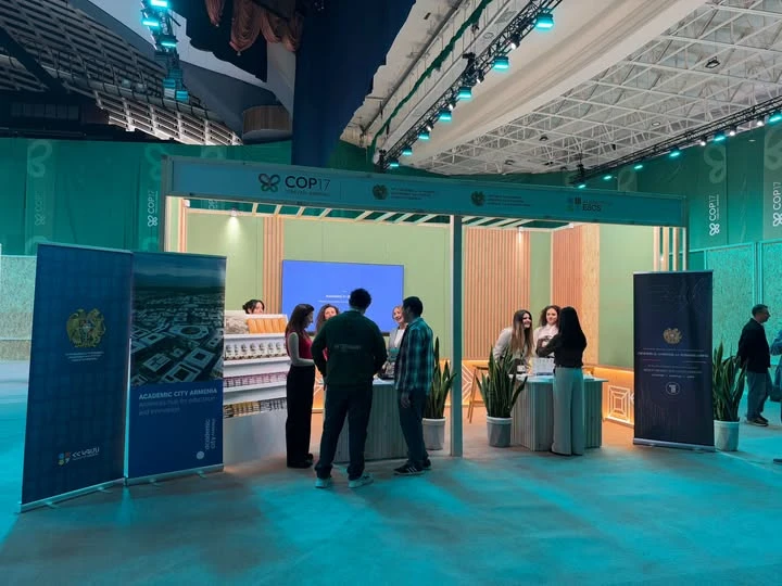 COP17-ի «Կանաչ գոտում» ներկայացվել են գիտության և բարձրագույն կրթության  ծրագրերը
