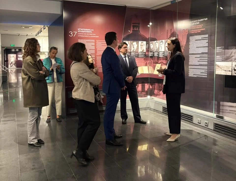 Լիոնի մետրոպոլիայի պատվիրակությունն այցելել է Հայոց ցեղասպանության թանգարան