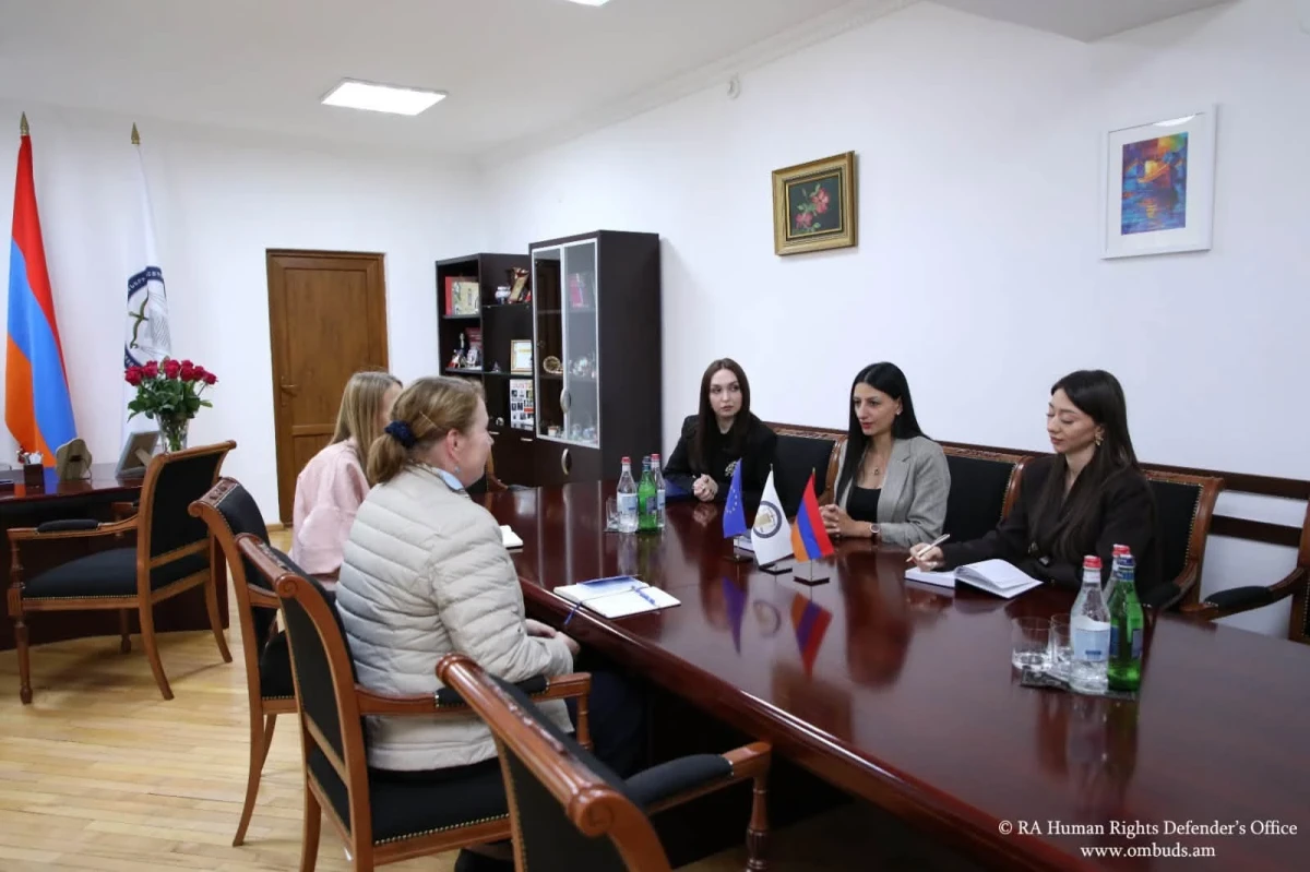 ՄԻՊ-ը և ԵՄ առաքելության ղեկավարը քննարկել են մարդու իրավունքների պաշտպանության ոլորտին առնչվող