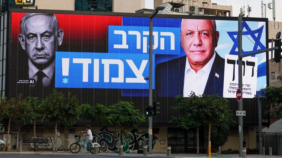 Netanyahu's alliance is in lead after 41.9% of votes counted