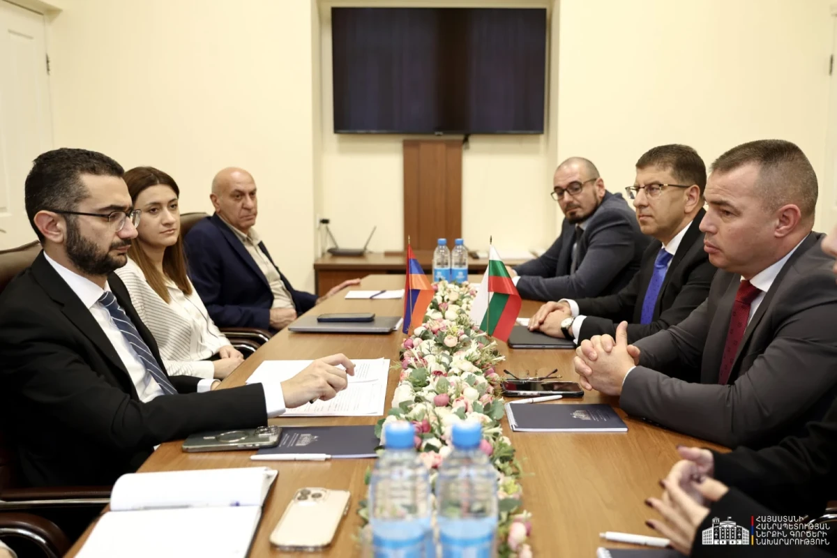 Արմեն Ղազարյանը բուլղարացի գործընկերների հետ քննարկել է թմրամիջոցների, զենք-զինամթերքի ապօրինի շրջանառության կանխարգելմանն առնչվող հարցեր
