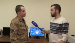 Large-scale battles were fought in the south-eastern direction with all weapons. Sarumyan