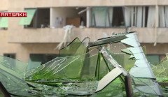 Stepanakert hospital targeted by Azerbaijan. Video of