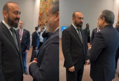 ՄԱԿ ԳԱ շրջանակներում Արարատ Միրզոյանը կարճ զրույց է ունեցել Իրանի ԱԳ նախարարի հետ