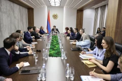 Ալեն Սիմոնյանը և ԵՄ խորհրդի աշխատանքային խմբի պատվիրակությունը քննարկել են ՀՀ-ԵՄ կապերի խորացմանն առնչվող թեմաներ