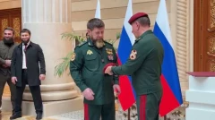 Putin awarded Ramzan Kadyrov rank of General of Army