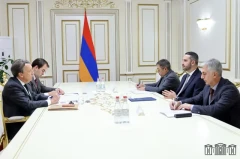 Parlamentin sədri Ruben Rubinyan Belçika Krallığının Ermənistandakı səfirini qəbul edib