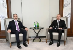 Ֆիդանն ու Ալիևը քննարկել են վերջին շրջանի թուրք-ադրբեջանական հարաբերությունները