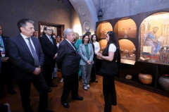 Անտոնիու Գուտերեշի գլխավորած պատվիրակությունն այցելել է Մատենադարան