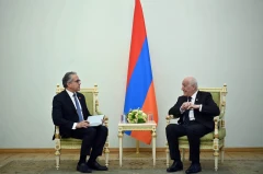 ՀՀ նախագահը և ՅՈՒՆԵՍԿՕ-ի գլխավոր տնօրենը քննարկել են նոր տեխնոլոգիաների միջոցով մշակութային ժառանգության պաշտպանության հարցերը