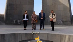Լիոնի քաղաքապետարանի պատվիրակությունն այցելել է Հայոց ցեղասպանության հուշահամալիր