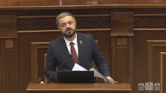 Parliament is discussing bill on ratification of agreement between Armenia and UAE regarding liberalization of trade in services and implementation of investments