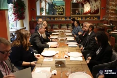 Ararat Mirzoyan and Slovenian Foreign Minister continue talks over working lunch