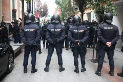 В Мадриде произошли столкновения между гражданами и полицией