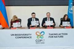 Տեղի է ունեցել COP17-ին նվիրված նամականիշի մարման հանդիսավոր արարողությունը