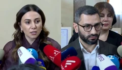 Արուսյակ Մանավազյանը և Վոլոդյա Հակոբյանը՝ ԱԺ նիստերի դահլիճում տեղի ունեցած ծեծկռտուքի մասին