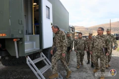 Պաշտպանության փոխնախարարն այցելել է ՊՆ մի շարք զորամասեր