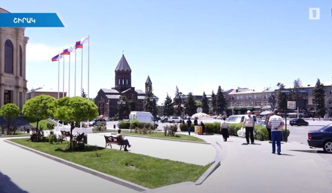 In Gyumri the citizens wear mask not only not to be infected, but also not to be fined