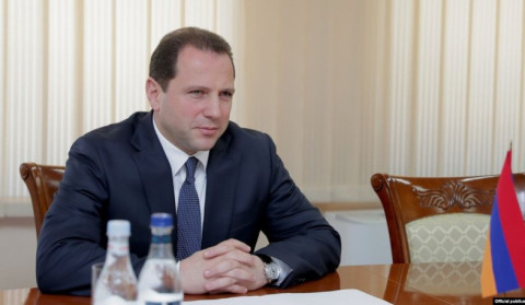 The RA Minister of Defense left for Moscow