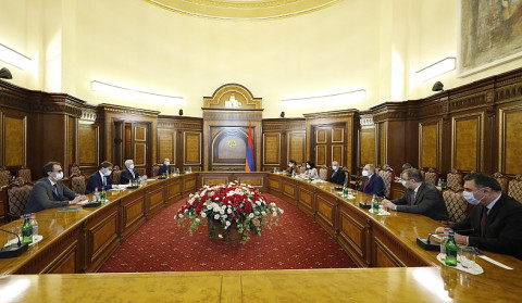 The RA Prime Minister received the Head of the WHO Mission