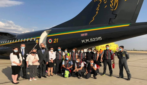 11-member humanitarian mission of Italian doctors has arrived in Armenia
