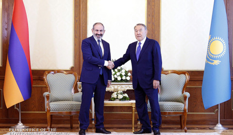 Nikol Pashinyan congratulated Nursultan Nazarbayev on his 80th birthday