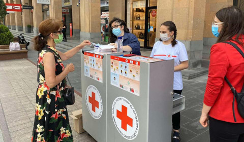 Volunteers will distribute masks not only in Yerevan, but also in the regions. Prime Minister