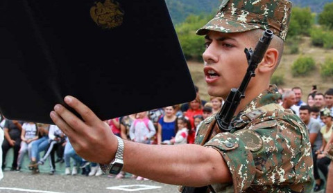 Today our soldier son was demobilized and is returning home. Prime Minister