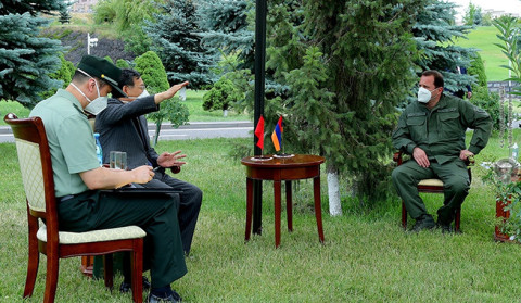 David Tonoyan met with Chinese Ambassador Tian Erlong