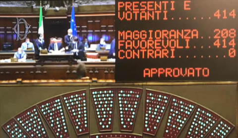 The Italian Chamber of Deputies voted in favor of the ratification of the Armenia-EU agreement