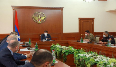 ՊԲ-ում կորոնավիրուսով վարակված զինծառայողներ չկան. պարետատան նիստ Արցախում