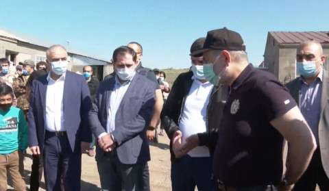 The Prime Minister arrived in Syunik region on a working visit. LIVE