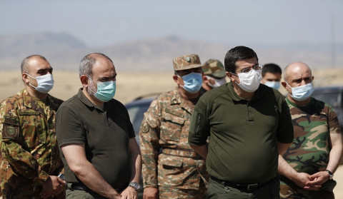 Our heroic martyrs are present, they are by our side. Pashinyan