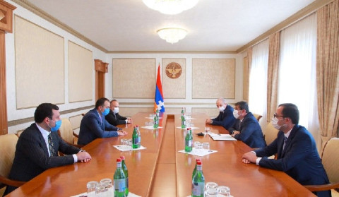 Արցախի նախագահն ընդունել է ՀՀ առողջապահության նախարարին