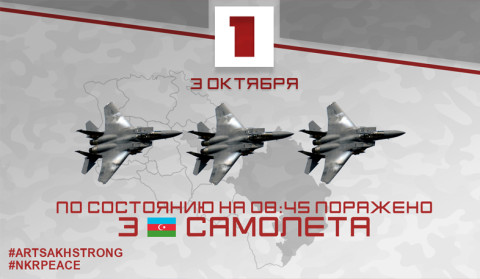 Еще 3 самолета. Уничтожение воздушных сил противника продолжается. Инфографика