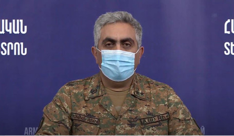 The Press Conference of the Armenian Defense Ministry Representative Artsrun Hovhannisyan. LIVE