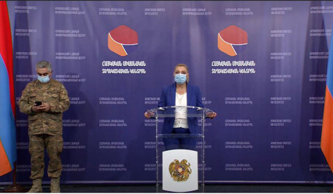 Briefing by Artstrun Hovhannisyan and Romella Abovyan