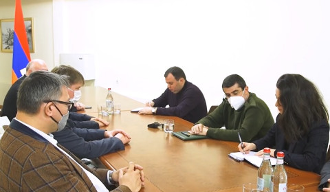 The President of Artsakh received the deputies of the German Bundestag