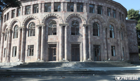 Արցախի Մարտունի քաղաքը՝ Ադրբեջանի հրետակոծությունից հետո