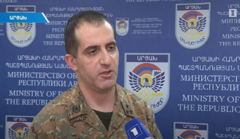 The enemy continues to use its entire arsenal against the settlements. Sarumyan