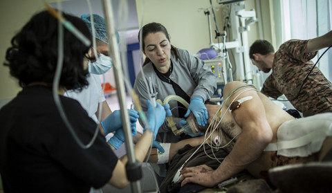 Russian Reporter. A story from Karabakh Hospital. Part 1