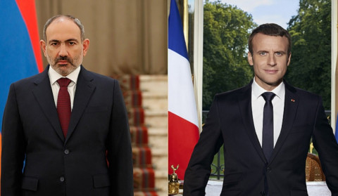 Nikol Pashinyan holds phone conversation with Emmanuel Macron