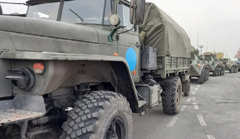 В НК миротворческие подразделения РФ оказывают помощь местному населению