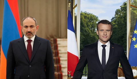 Pashinyan and Macron discussed the situation in Artsakh