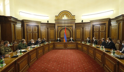 A seeting of the Security Council chaired by the Prime Minister was held