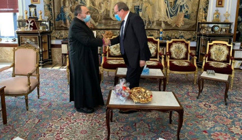 Իսրայելում ՌԴ դեսպանն այցելել է Երուսաղեմի Հայոց պատրիարքարան