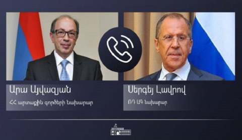 Phone conversation of the Foreign Ministers of Armenia and Russia