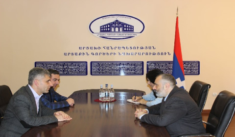 Արցախի արտգործնախարարն ընդունել է ՀՅԴ ներկայացուցիչներին