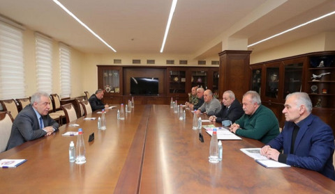 The RA Minister of Defense received the members of the UYV (Union of "Yerkrapah" Volunteers)