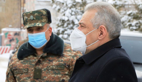 Minister of Defense visited one of the military units of the Armed Forces